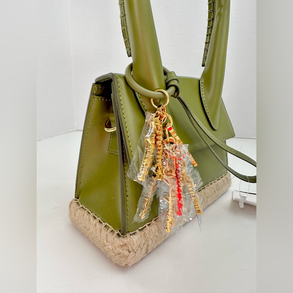 Jacquemus Le Chiquito moyen Cordao Khaki - Picture 5 of 14